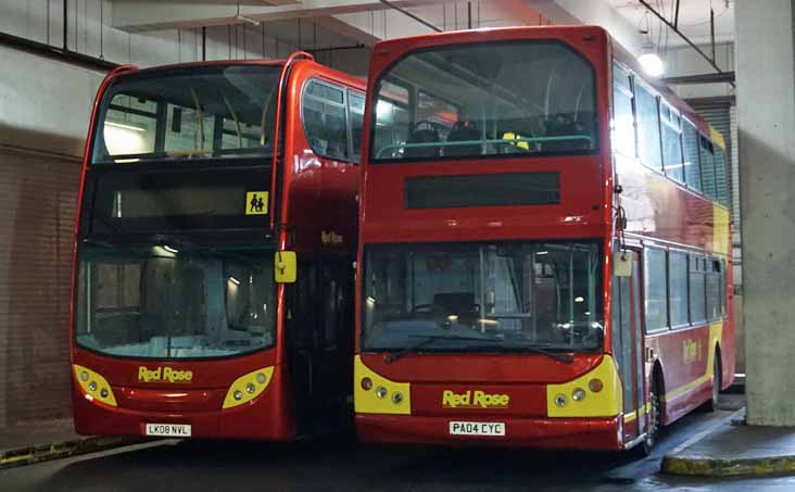 Red Rose Alexander Dennis Enviro400 LK08NVL & Volvo B7TL East Lancs PA04CYC